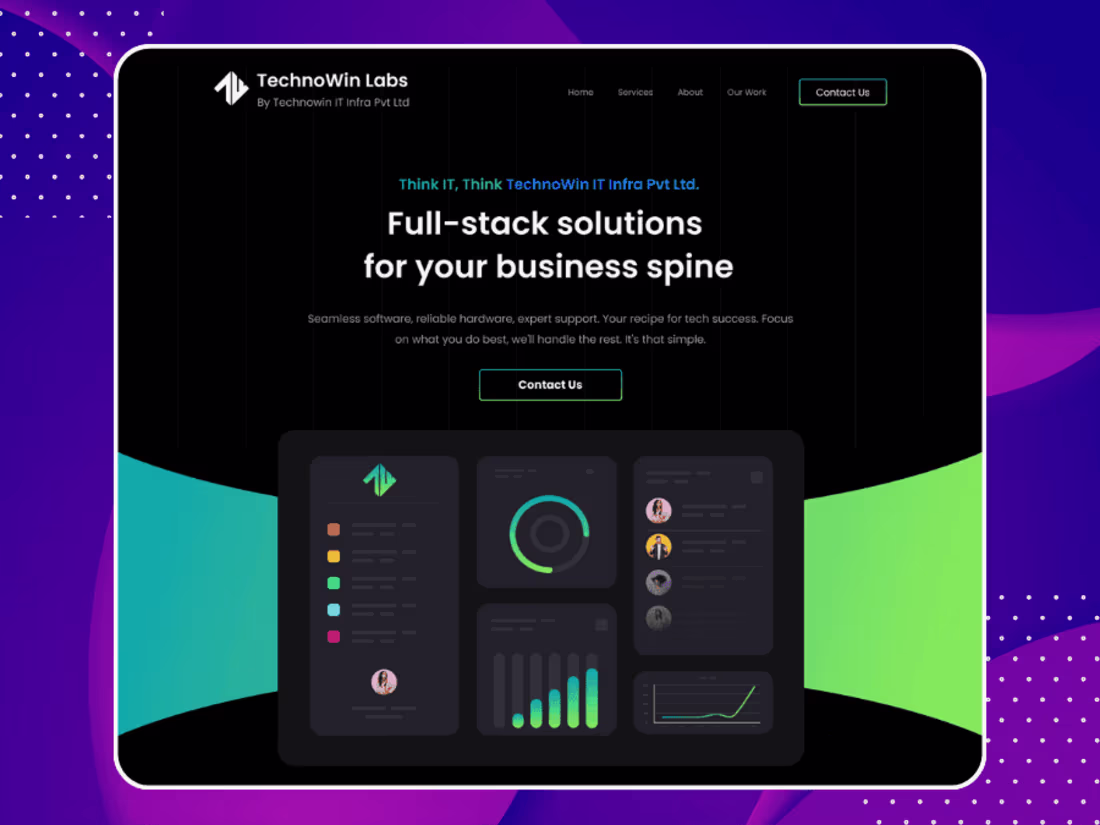 Technowin screenshot